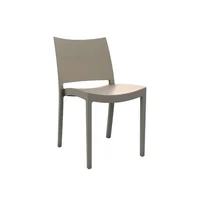 Silla Auxiliar Fija Kiro Café + Uv 83X41X42 Cm