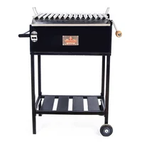 Asador A Carbón Caja China  44X73 Cmvolcano
