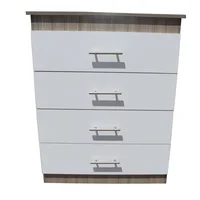 Cómoda Cajonera Sencilla 4 Cajones 70X90X40 Cm