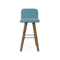 Butaco de Bar Kentucky Tela 90X45X43 petróleo
