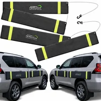 Protector de Puertas Magnetico para Auto Extra Grande 2 Lados Negro