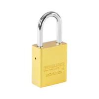 Paq x 6und Candado Lock Out Dorado