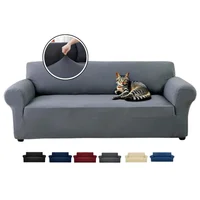 Funda Protector Para Sofá 1 Puesto Elástico Gris