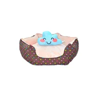Cama Para Perro Trebol 52x22x22 cm Grande  (Incluye Almohada Nube)