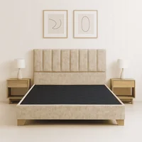 Basecama con Cabecero Monaco Beige 200 King