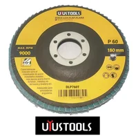 Disco para Lijar Metal Flap Plana de 180 mm # 60 Uyustools