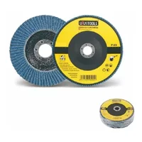 Disco para Lijar Metal Flap Plana de 115 mm # 120 Uyustools