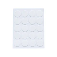 Tapatornillos Adhesivos Blanco X 20 Unidades