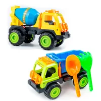 Kit Constructor: Volqueta Mezcladora + Volqueta Herramientas