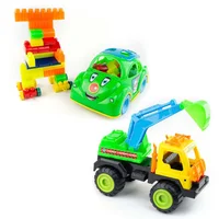 Construye y Aprende: Carrito Didáctico y Volqueta Con Grua
