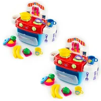 Kit X2 Estufas Con Horno para Niñas Cocina Juguete Accesorios