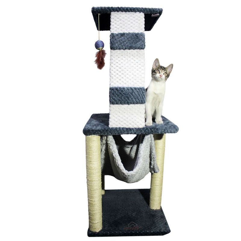Gimnasio Rascador Para Gatos 40x40x90cm Mediano MAOS PETS