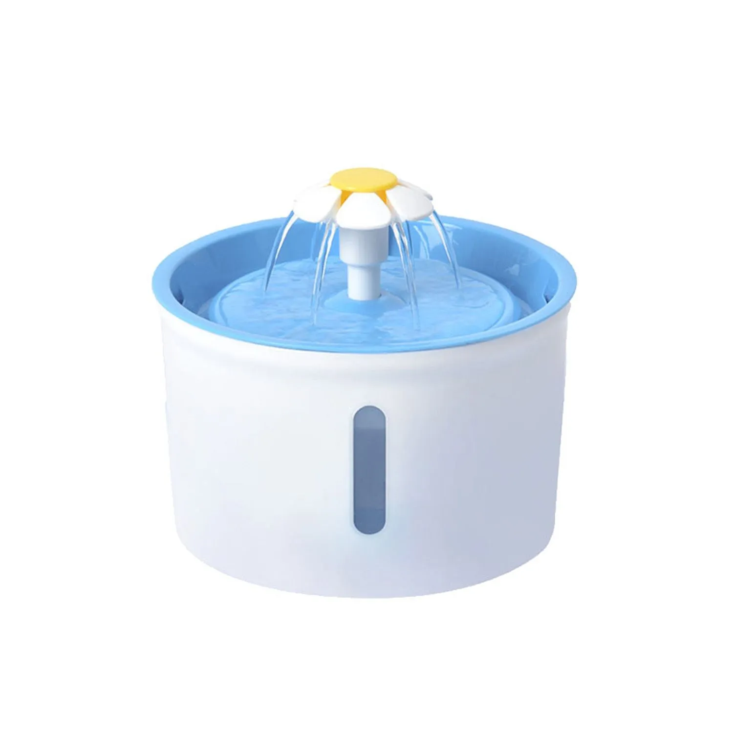 Fuente De Agua Para Perro Purificadora Con Filtro 1.6 Lt Azul 12