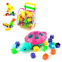 Kit Didáctico 85 Bloques: Maletero + Tortuga Encajable