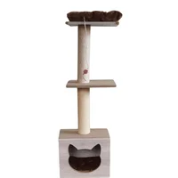Gimnasio Para Gatos 2 PisoS 40x34x110cm PequeñoSURTID