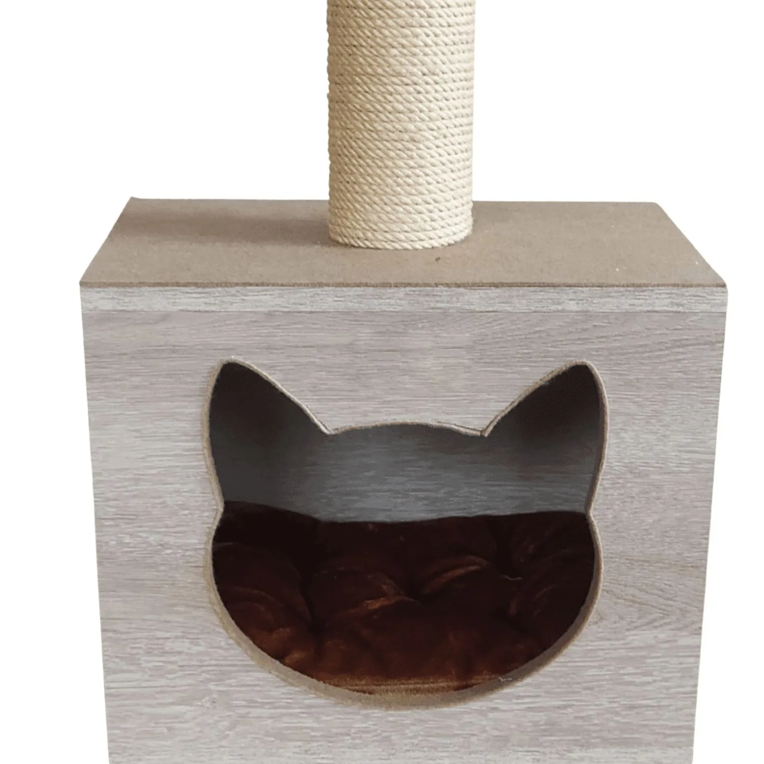 Gimnasio Para Gatos 2 PisoS 40x34x110cm PequeñoSURTID 3
