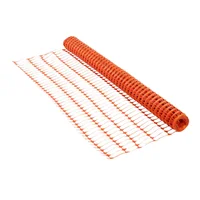 Malla Plástica Construcción H100cm Rollo 50 m Naranja Laferretteri