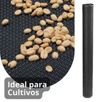 Malla Plástica Hexagonal Cafetera 4mmx4mm H150 Rollo 30 m Negro Laferretteri