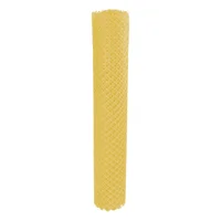 Malla Plástica Multiusos Diamante 16mmx16mm H100cm Rollo 30 m Amarilla