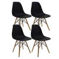 Set X4 Sillas Eames para Sala/Comedor