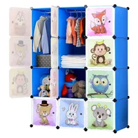 Armario Closet de Niños Multifuncional Grande Infantil