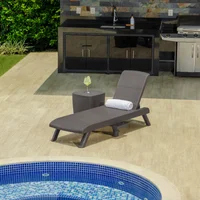 Asoleadora Plástica Plegable sin Brazos Mocca Capri MQ