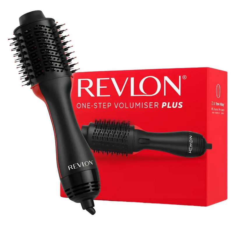 Cepillo Secador Ionico Y Voluminizador Revlon Original 52 BITS