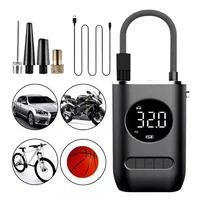 Inflador de Llantas de Carro Moto Bicicleta O Balón