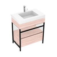 Kit Godai Lavamanos Oslo 79X48 Piso Cubo Cajón Soder