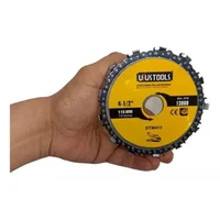 Disco Sierra para Tallar Madera de 115 mm y 13 Cuchillas Uyustools