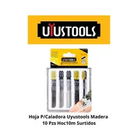 Juego de Sierras de Caladora 10 Piezas para Madera Combinadas Uyustools