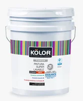 Pintura para Interior Súper Lavable Premium Blanco Kolor 5 Galones Gratis Balón