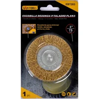 Escobilla o Grata Redonda de 3 Pulgadas para Taladro Plana 9272 Uyustools