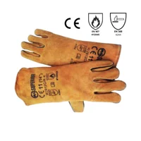 Guante Soldador Cosido Kevlar 16" (Par) Set X 2 Superior