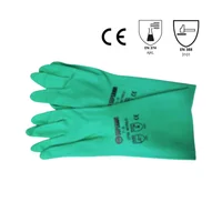Guante De Nitrilo Verde Talla S (Par) Set X 12 Superior