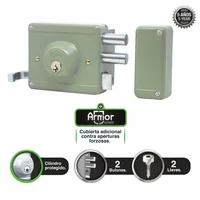 Cerradura 105 Izquierda 50mm Sobreponer Yale Set X 3 Unidades
