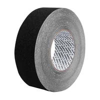 Cinta Antideslizante Negra de 18 m x 50 Mm Con Adhesivo Truper x 2 Unidades