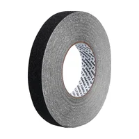 Cinta Antideslizante Negra de 18 m x 25 Mm Con Adhesivo Truper x 2 Unidades