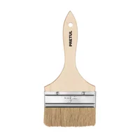 Brocha de 4'' Con Mango de Madera. Usos Generales Pretul x 12 Unidades