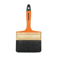 Brocha de 5'' Con Mango de Plástico. Uso Profesional Truper x 6 Unidades