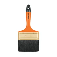 Brocha de 4'' Con Mango de Plástico. Uso Profesional Truper x 6 Unidades