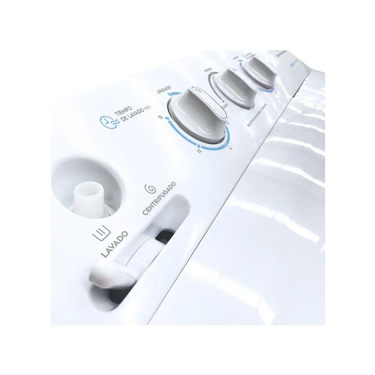 ELECTROLUX - Lavadora Semiautomática Westinghouse 7kg Doble Tina Blanca Wwtb07m6muww