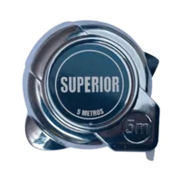 Juego de Flexómetros 3 Piezas Cromado 8 m x 25 mm Superior