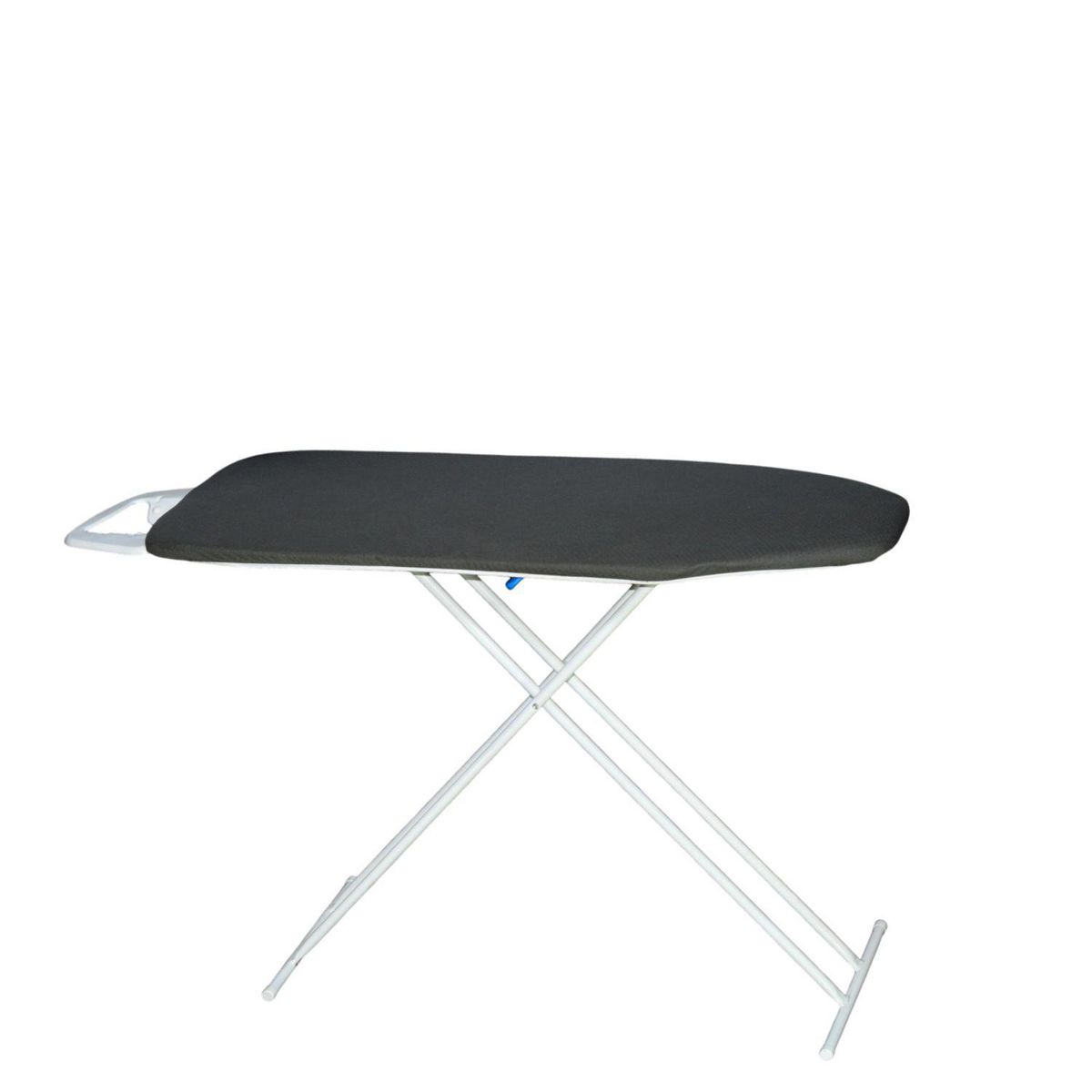 KLEINE WOLKE - Mesa de Planchar Génova Maya con Superficie en Malla de Acero que Permite el Flujo de Vapor y Acero Inoxidable con Altura Regulable y Portaplancha 102x40x82cm