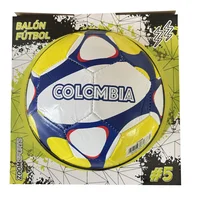 Zoom Balón Fútbol #5 Copa América 2024 Colombia Triángulo En Caja - Zoom