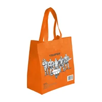 Bolsa Ecológica de Tela 34 cm x 30 Cm. 30 kg Naranja Truper x 100 Unidades