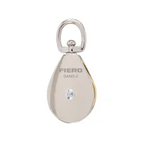 Polea de 51 Mm. Capacidad 90 kg para Guaya. Cable O Cuerda Fiero x 12 Unidades