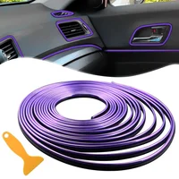 Moldura Decorativa Universal para Auto Morado 5 Metros