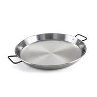 Paellera Pata Negra Acero Pulido 60 Cm 12 Raciones