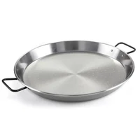 Paellera Pata Negra Acero Pulido 45 Cm 6 Raciones